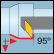 Int. 35&deg; Diamo 95&deg; Back Approa