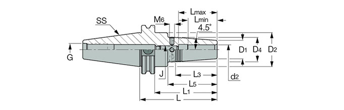 CAT40SRKIN3/8X3.750