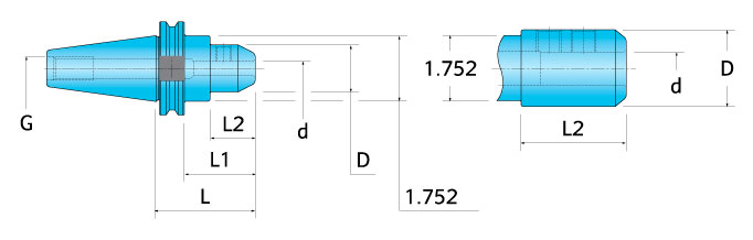 CAT50EM5/16X2.50