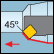 Int. 90&deg; Square 45&deg; Approach