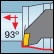 Int. Tangential 93&deg; Approach