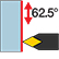 Ext. 55&deg; Diamond 62.5&deg; Axial