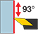 Ext. 35&deg; Diamond 93&deg; Axial