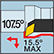 Int. 55° Diamond 107.5° Approach 15.5° Clearance