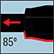 Int. Square 85&deg; Approach