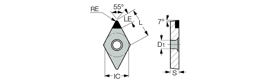 DCMT 3-1T IB55