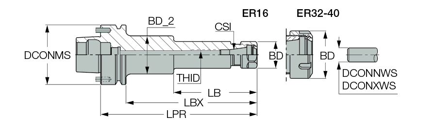 HSK FM80 ER16X4.724