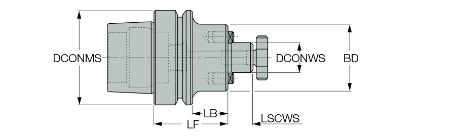 HSK E 63 SEM 3/4X2.375