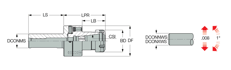 ADJ ST1-1/4 D2.756 ER32