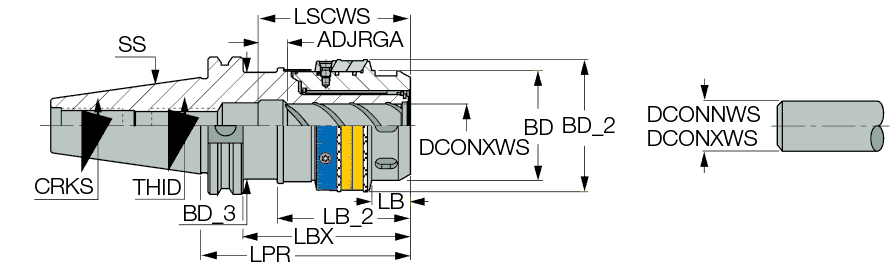 CAT40 MAXIN 1-1/4X4.16BIN