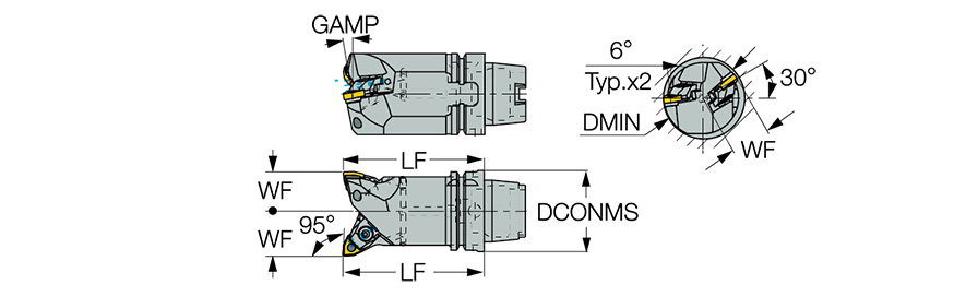 HSK A63WH-MULNR-J12MWX2