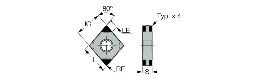 CNGA 433T-MC IB55