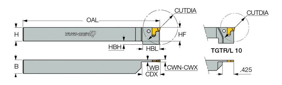 TGTR 1010-2T10SH-L120-IQ