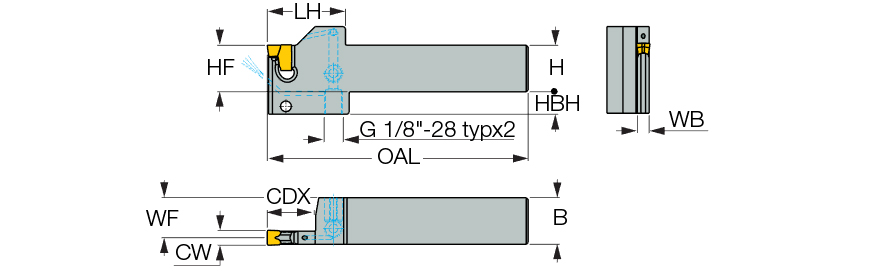 TGBHR 25.4-8-JHP