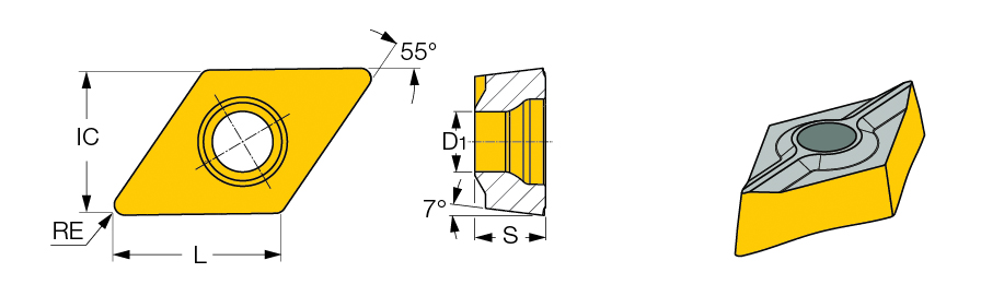 DCMT 13T504-F3P-SL IC807