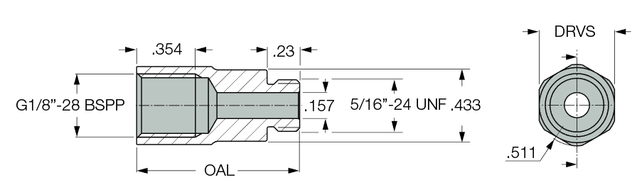 JHP CONECTOR 5/16