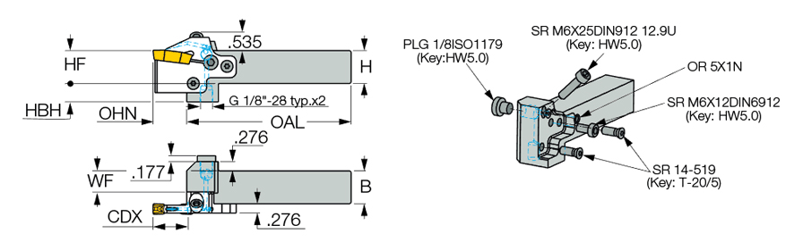 GHAL 25.4-8-JHP