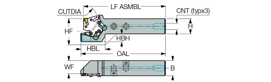 THMPL 25.4-D45-JHP