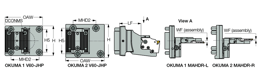 OKUMA 2 MAHDR-L-XL-JHP