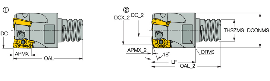 HM90 E90A D.62-2-MMT10JHP