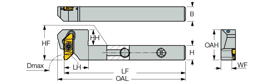 Y-SCHR 12.7-22BF-JHP