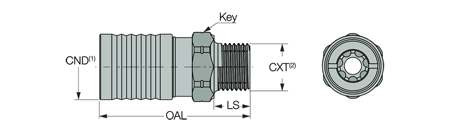 JHP QC STR-5/16UNF