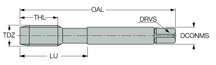 TPSN M-2.5X0.45-M HE