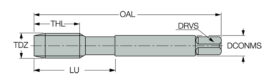 TPSN UNC 9/16-12-M HETI