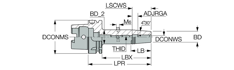 HSK A100 SRKIN6X160