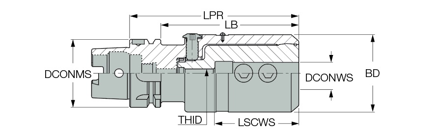 FITBORE HSK A 63 EM25