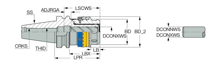 BT40 MAXIN 32X108 BIN