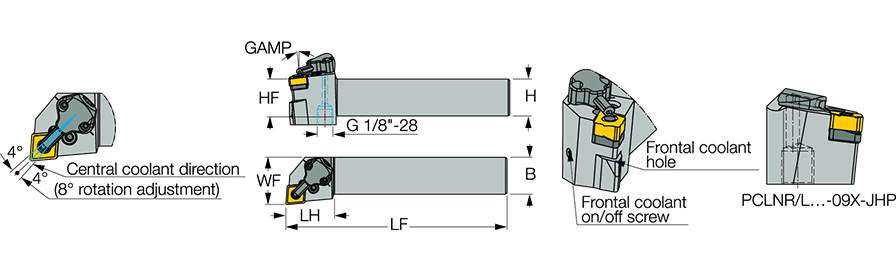 PCLNL 3232P-12X-JHP