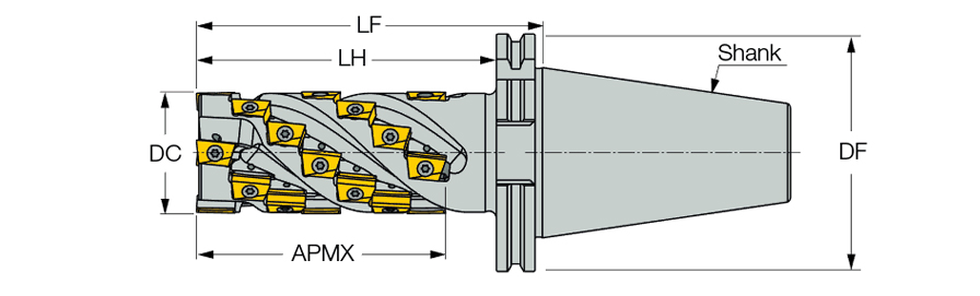 FIN LNK D050-100-4-INT50
