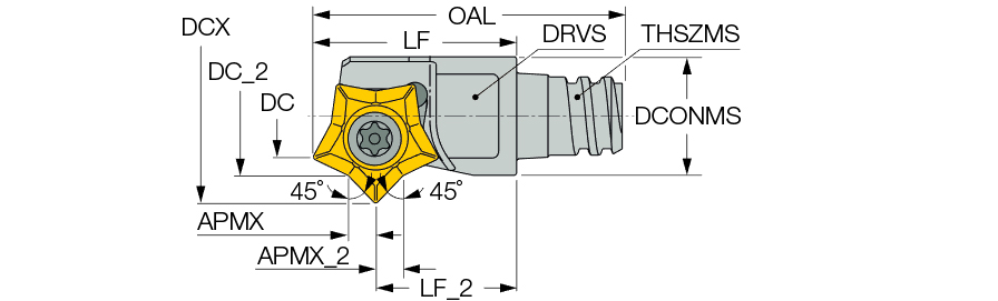 CH45-17/.67-2-MMT08-PN06