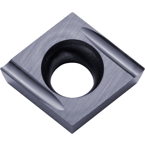 CCET 21502 MF-USF PR1225, 0.0039″ Corner Radius, 3/32″ Thick, 1/4″ Inscribed Circle, MEGACOAT, Diamond, Turning Indexable Insert