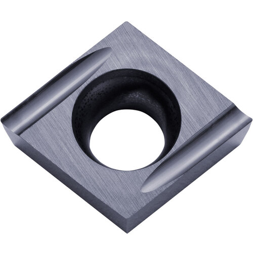 CCGT 21502 U PR930, 0.004″ Corner Radius, 3/32″ Thick, 1/4″ Inscribed Circle, TiCN, 80 Degree Diamond, Turning Indexable Insert