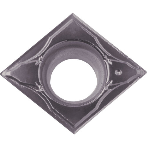 CCGT 21505 GF PR1725, 0.008″ Corner Radius, 3/32″ Thick, 1/4″ Inscribed Circle, MEGACOAT NANO PLUS, 80 Degree Diamond, Turning Indexable Insert