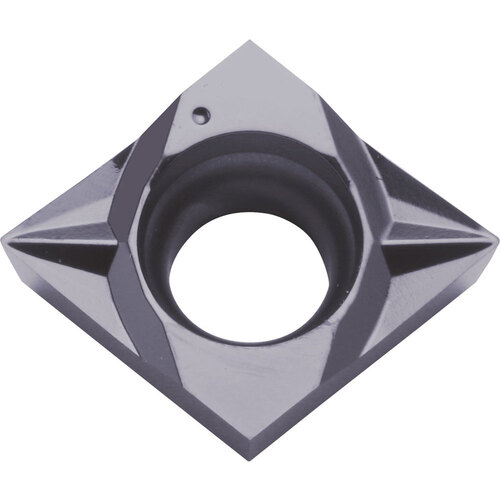 CCGT 32505 SK PR1725, 0.008″ Corner Radius, 5/32″ Thick, 3/8″ Inscribed Circle, MEGACOAT NANO PLUS, 80 Degree Diamond, Turning Indexable Insert