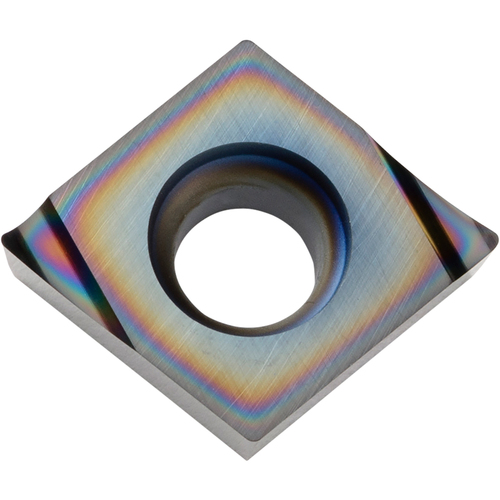CCGT 3252 A3 PDL010, 1/32″ Corner Radius, 5/32″ Thick, 3/8″ Inscribed Circle, C, 80 Degree Diamond, Turning Indexable Insert