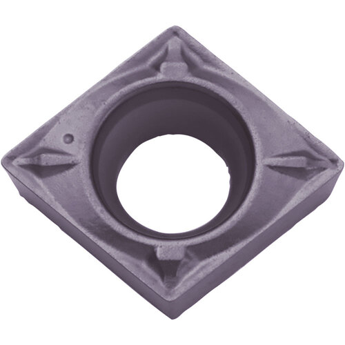 CCMT 21505 WP PR1725, 0.008″ Corner Radius, 3/32″ Thick, 1/4″ Inscribed Circle, MEGACOAT NANO PLUS, 80 Degree Diamond, Turning Indexable Insert