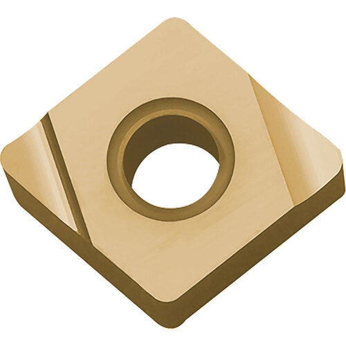 CNGG 3305 S PV720, 0.008″ Corner Radius, 3/16″ Thick, 3/8″ Inscribed Circle, TiCN (MEGACOAT NANO), 80 Degree Diamond, Turning Indexable Insert