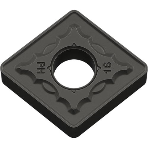 CNMG 543 PH CA4515, 3/64″ Corner Radius, 1/4″ Thick, 5/8″ Inscribed Circle, TiCl2O3, 80 Degree Diamond, Turning Indexable Insert