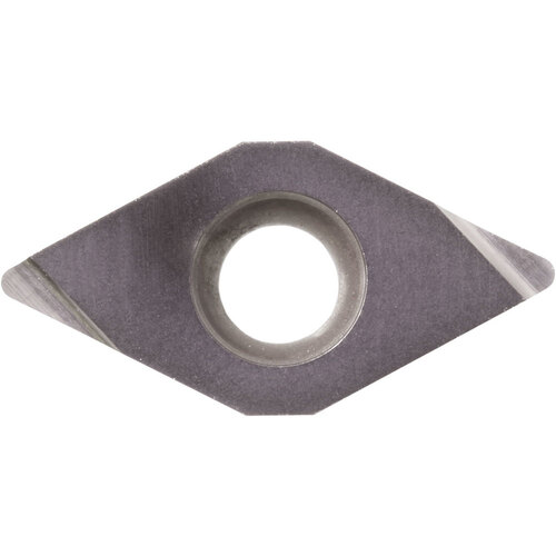 DCET 21502 FSF PR930, 0.004″ Corner Radius, 3/32″ Thick, 1/4″ Inscribed Circle, TiCN, 55 Degree Diamond, Turning Indexable Insert