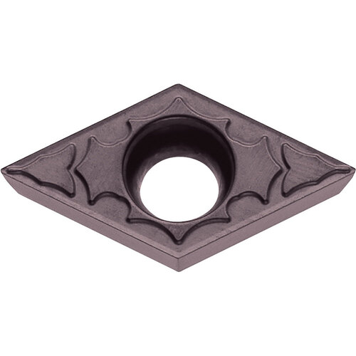DCGT 32505 CF PR930, 0.008″ Corner Radius, 5/32″ Thick, 3/8″ Inscribed Circle, TiCN, 55 Degree Diamond, Turning Indexable Insert