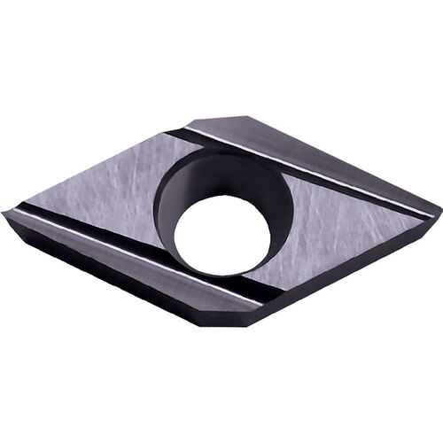 DCGT 3251 MF-J PR1225, 1/64″ Corner Radius, 5/32″ Thick, 3/8″ Inscribed Circle, MEGACOAT, Diamond, Turning Indexable Insert
