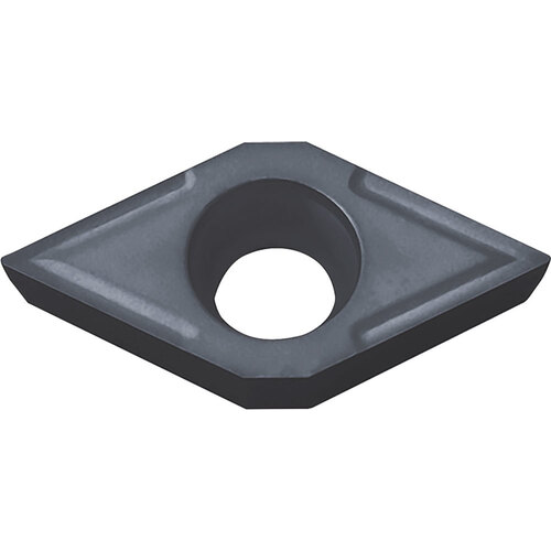 DCGT 32505 F PR1725, 0.008″ Corner Radius, 5/32″ Thick, 3/8″ Inscribed Circle, MEGACOAT NANO PLUS, 55 Degree Diamond, Turning Indexable Insert