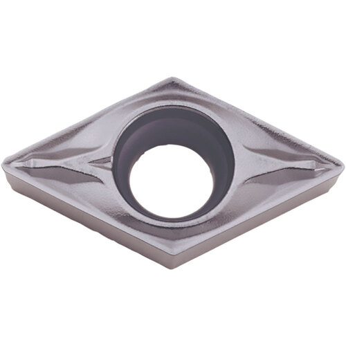 DCMX 3251 WP PR1225, 1/64″ Corner Radius, 5/32″ Thick, 3/8″ Inscribed Circle, MEGACOAT, Diamond, Turning Indexable Insert