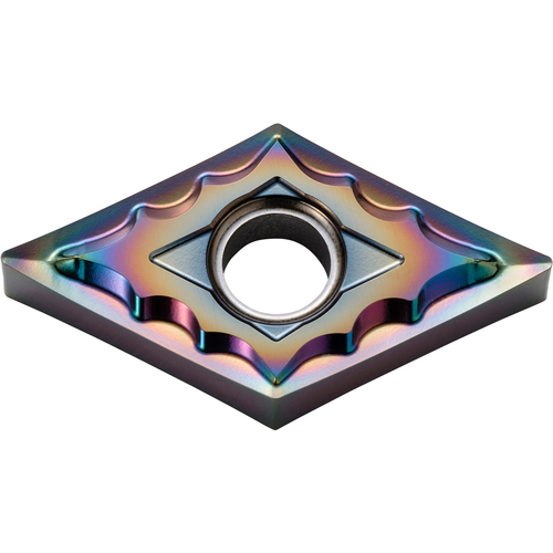 DNMG 432 AH PDL025, 1/32″ Corner Radius, 3/16″ Thick, 1/2″ Inscribed Circle, C, Diamond, Turning Indexable Insert