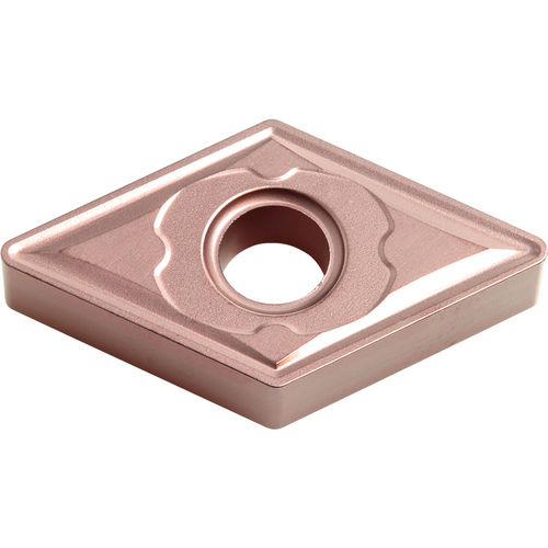 DNMG 441 C CA310, 1/64″ Corner Radius, 1/4″ Thick, 1/2″ Inscribed Circle, TiCnulll2O3/Ti, Diamond, Turning Indexable Insert