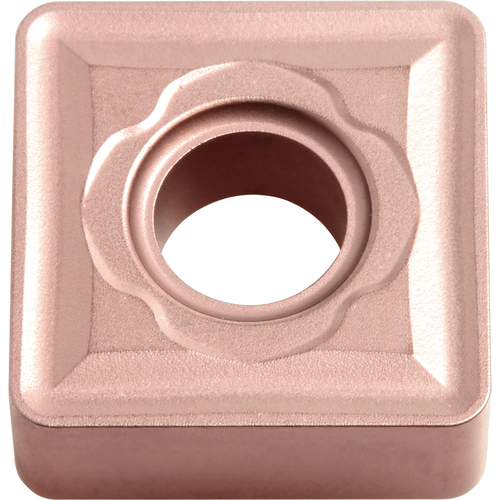 SNMG 432 C CA315, 1/32″ Corner Radius, 3/16″ Thick, 1/2″ Inscribed Circle, TiCnulll2O3/Ti, Square, Turning Indexable Insert